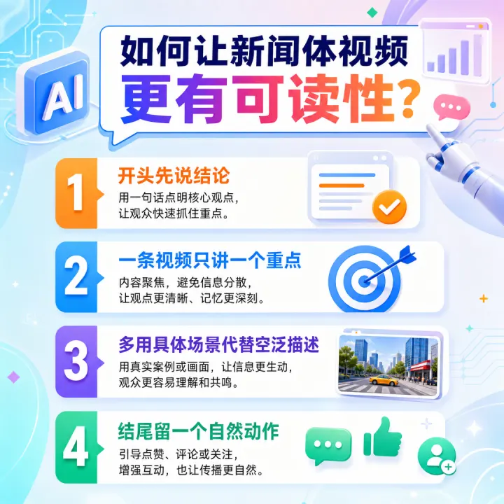 灵秘数字分身新闻体视频制作流程